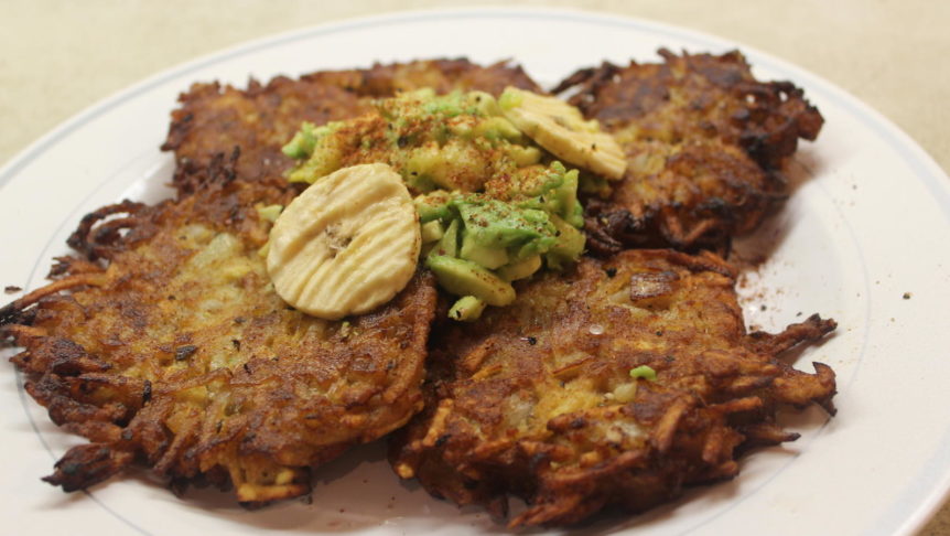 A Latin Twist on Hanukkah Latkes
